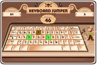Keyboard Jumper, el juego de mecanografía más divertido